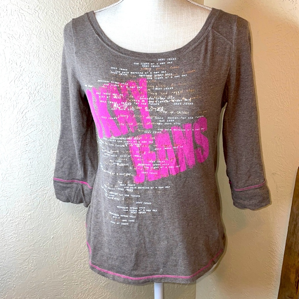 DNKY Jeans Long sleeve T-shirt - Picture 1 of 9